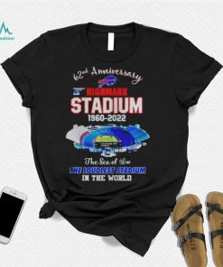 Buffalo Bills 62nd anniversary highmark stadium 1960 2022 shirt2