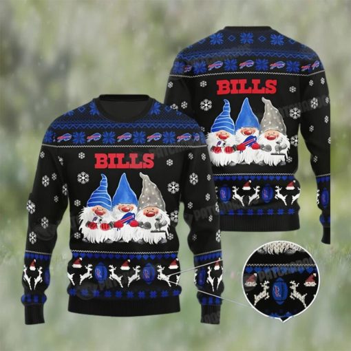 Buffalo Bills Gnomes Ugly Christmas Sweater NFL Football Lovers Gift