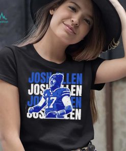 Buffalo Bills Grunge Type Josh Allen T Shirt