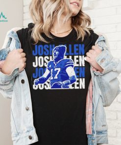 Buffalo Bills Grunge Type Josh Allen T Shirt