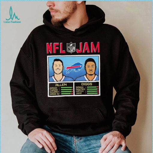 Buffalo Bills Josh Allen And Stefon Diggs NFL Jam T shirt