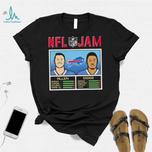 Buffalo Bills Josh Allen And Stefon Diggs NFL Jam T shirt