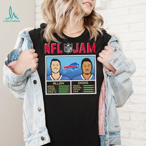 Buffalo Bills Josh Allen And Stefon Diggs NFL Jam T shirt