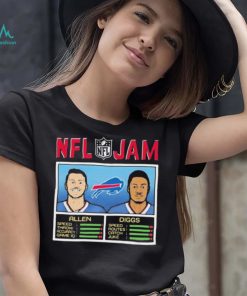 Buffalo Bills Josh Allen And Stefon Diggs NFL Jam T shirt