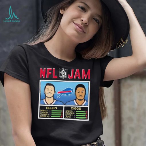 Buffalo Bills Josh Allen And Stefon Diggs NFL Jam T shirt