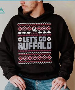 Buffalo Bills Let’s Go Buffalo Christmas Ugly Sweatshirt