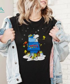 Buffalo Bills Santa Snoopy Wish You A Merry Christmas Shirt