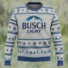 Bud Light Beer White Blue Color Ugly Christmas Sweater, Faux Wool Sweater, International Beer Day, Gifts For Beer Lovers, Best Christmas Gifts For 2022 – Prinvity