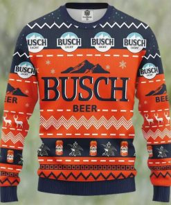 Busch Light Beer Ugly Christmas Sweater, Faux Wool Sweater, Gifts For Beer Lovers, International Beer Day, Best Christmas Gifts For 2022 – Prinvity