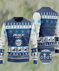 Busch Light Beer Xmas Ugly Sweater Funny Gift For Friends