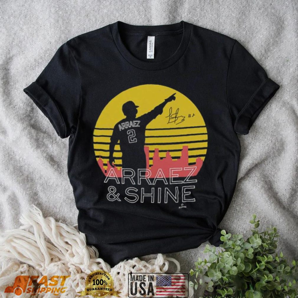 Caleb Thielbar Arraez & Shine Baseball T Shirt Caleb Thielbar Arraez & Shine Baseball T Shirt
