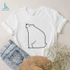Calm Polar Bear Cute Graphic shirt