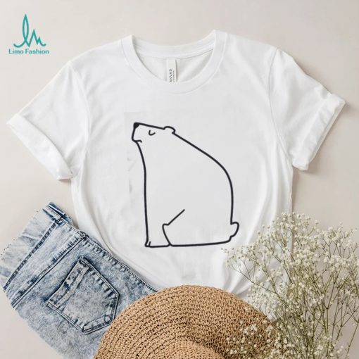 Calm Polar Bear Cute Graphic shirt