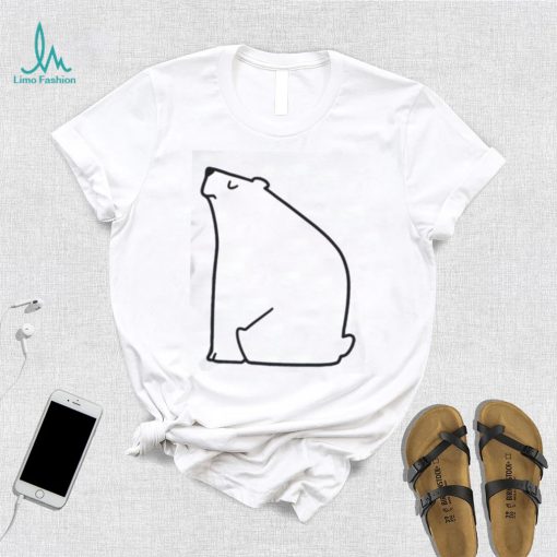 Calm Polar Bear Cute Graphic shirt