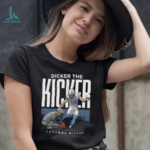 Cameron Dicker Los Angeles Chargers Dicker The Kicker Shirt