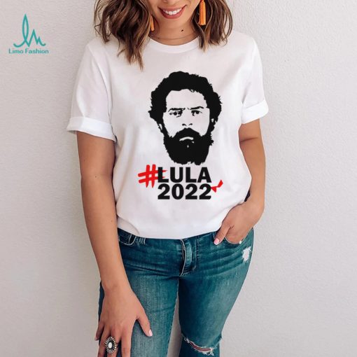 Camiseta Lula 2022 Lula face art shirt