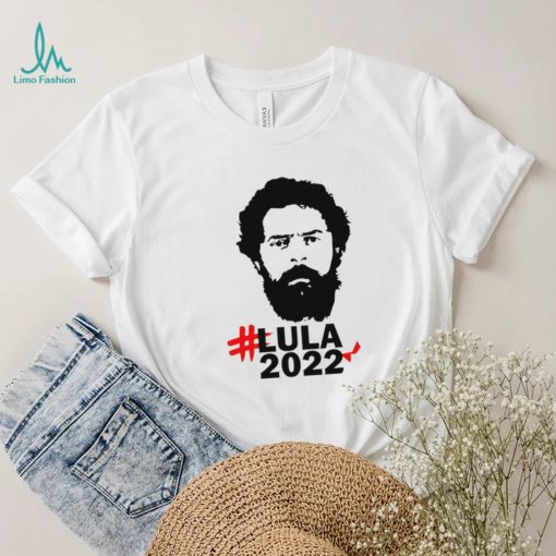 Camiseta Lula 2022 Lula face art shirt