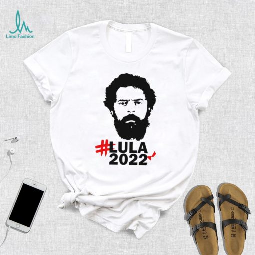 Camiseta Lula 2022 Lula face art shirt