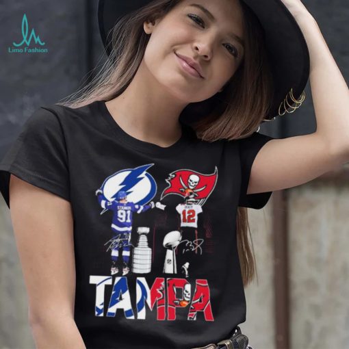 Captain Fear And Thunderbug Tampa City Sports Shirt