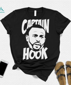 Captain Hook Roy Jones Jr White Text Shirt