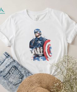 Captain Watercolor Captain America T Shirt