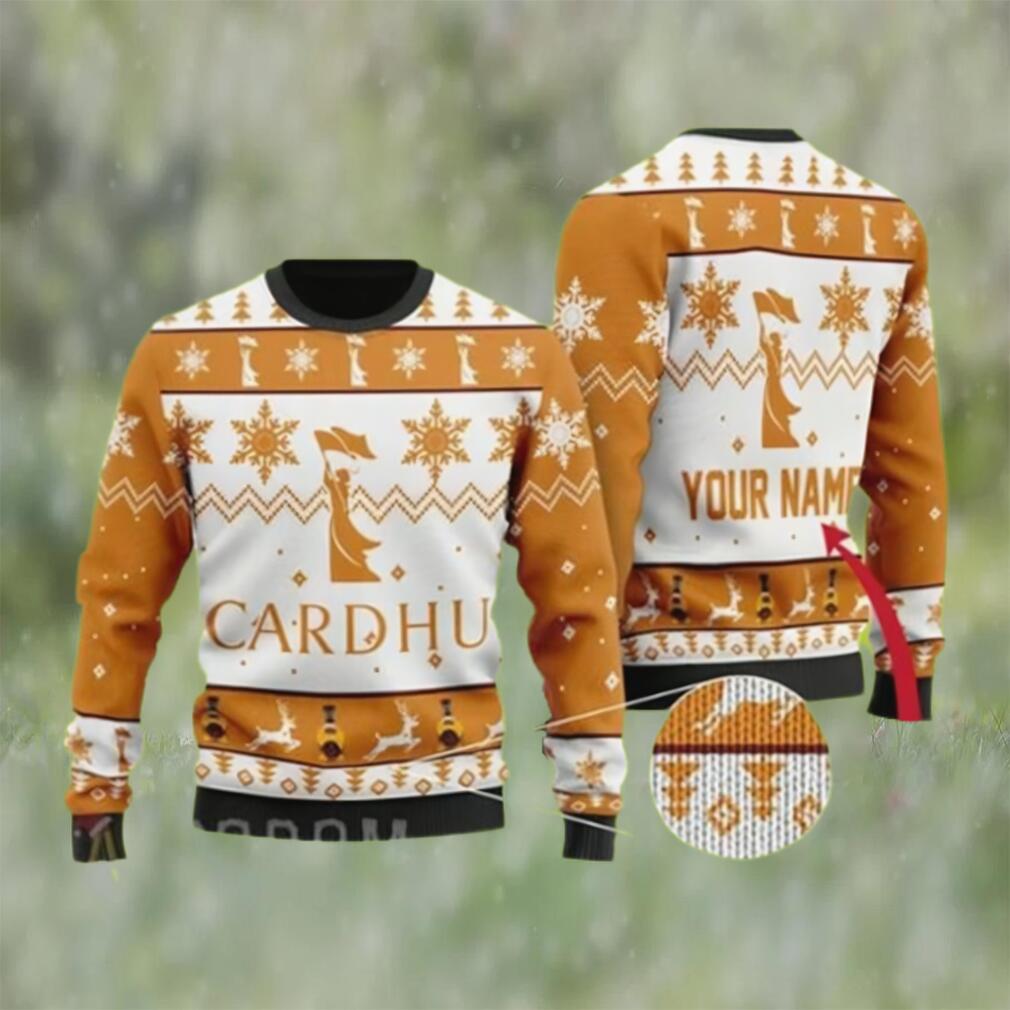 Cardhu Whiskey Custom Ugly Christmas Ugly Sweater Cardhu Whiskey Custom Ugly Christmas Ugly Sweater