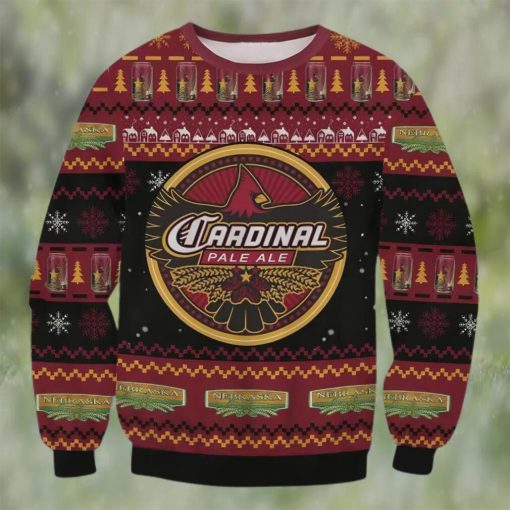 Cardinal Pale Ale Beer Ugly Christmas Sweater, Faux Wool Sweater, International Beer Day, Gifts For Beer Lovers, Best Christmas Gifts For 2022 – Prinvity