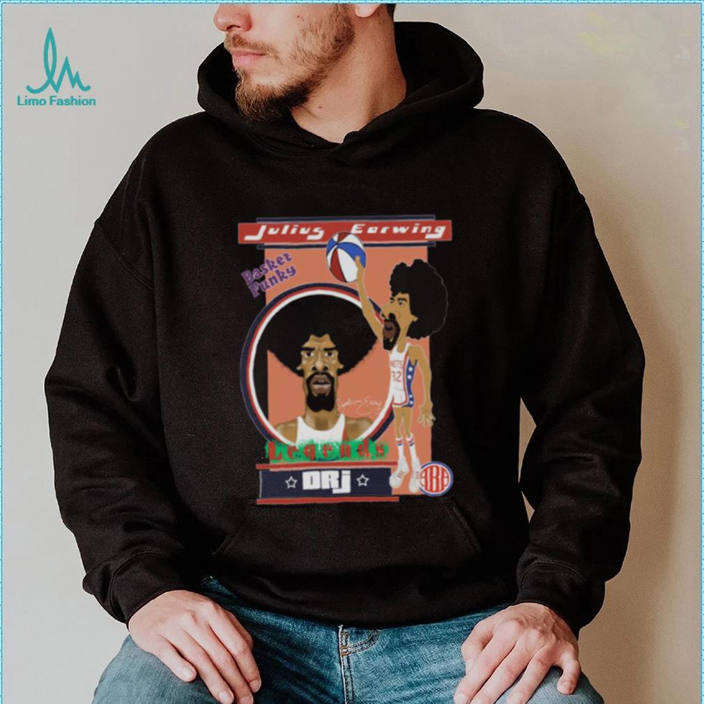 Cartoon Design Dr J Julius Erving Basketball shirt Cartoon Design Dr J Julius Erving Basketball shirt