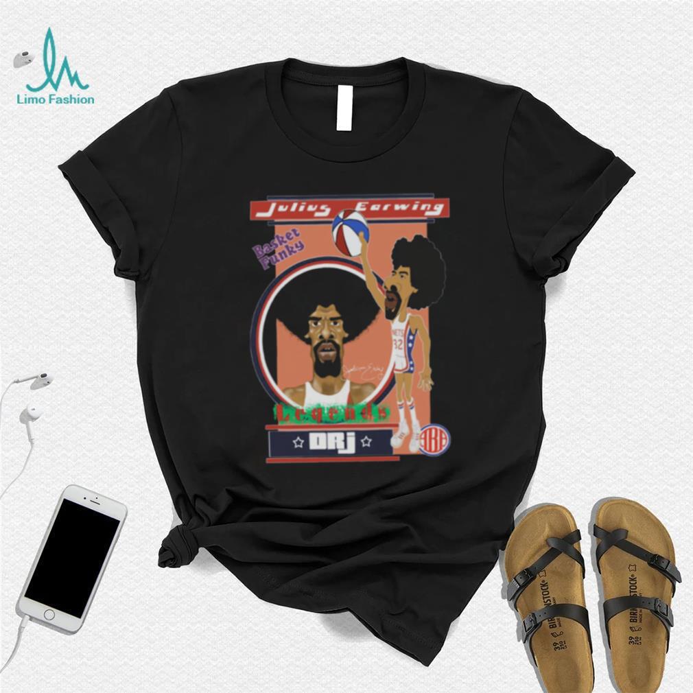Cartoon Design Dr J Julius Erving Basketball shirt Cartoon Design Dr J Julius Erving Basketball shirt