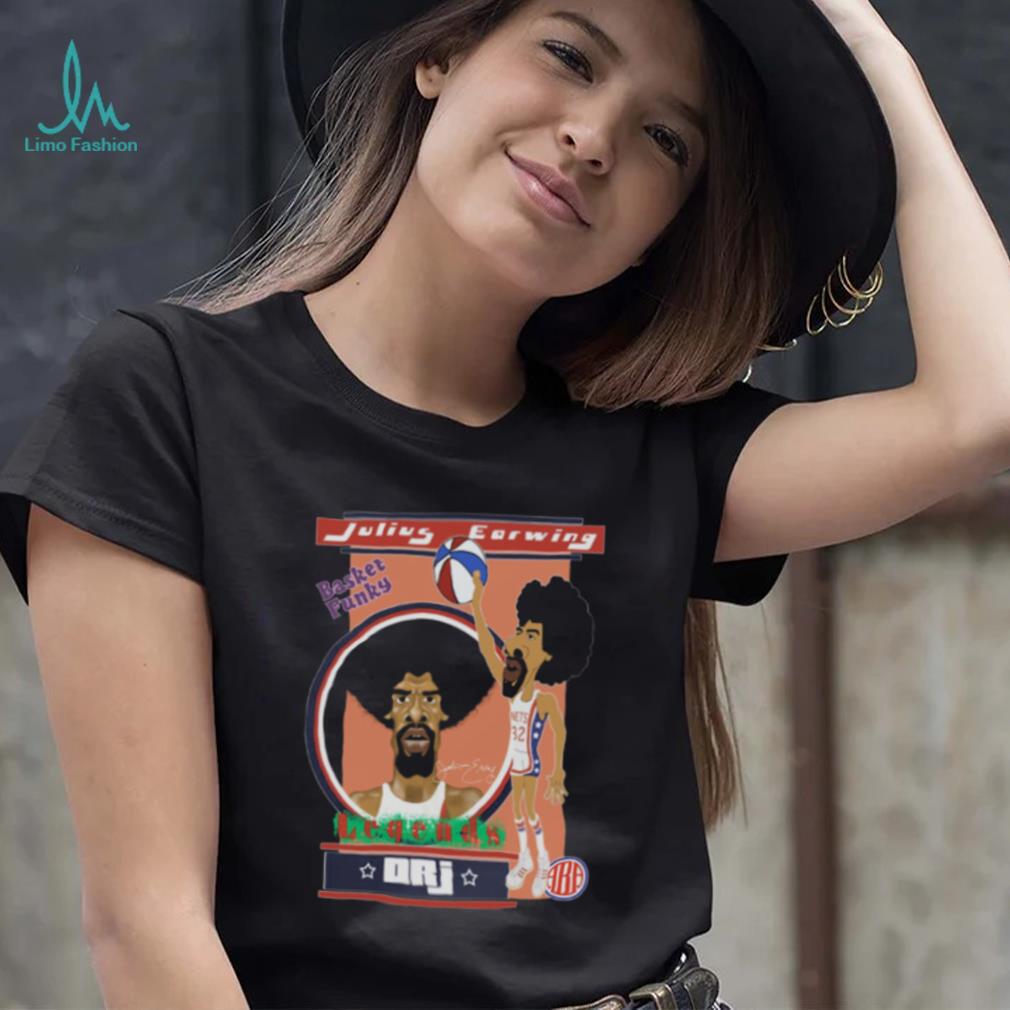 Cartoon Design Dr J Julius Erving Basketball shirt Cartoon Design Dr J Julius Erving Basketball shirt