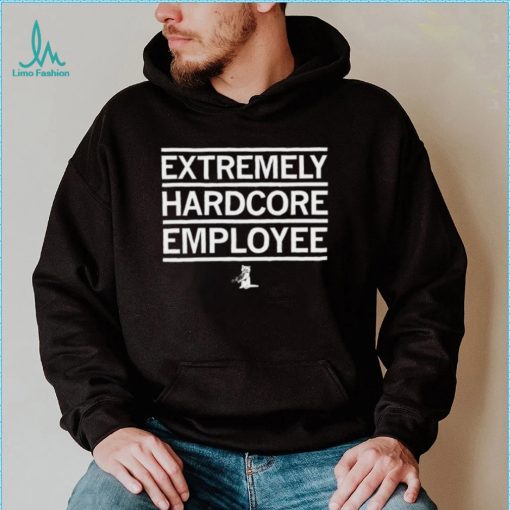 Cat Extremely hardcore employee 2022 shirt