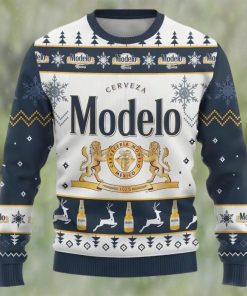 Cerveceria Modelo Beer Ugly Christmas Sweater, Faux Wool Sweater, Gifts For Beer Lovers, International Beer Day, Best Christmas Gifts For 2022 – Prinvity