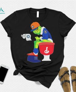 Champions Grinch Houston Astros Shooting Philadelphia Phillies And Other Teams Shirt