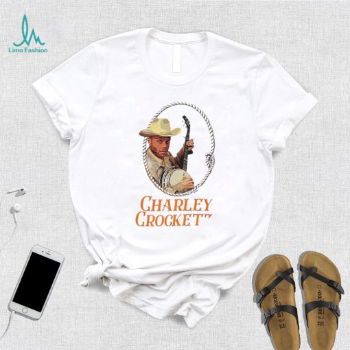 Charley Crockett Charley Crockett Banjo playing guitar shirt