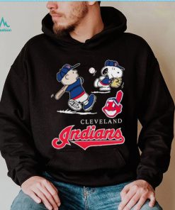 Charlie Brown Snoopy Cleveland Indians Shirt