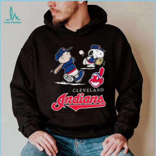 Charlie Brown Snoopy Cleveland Indians Shirt