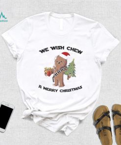 Chewbacca We Wish Chew A Merry Christmas Shirt