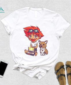 Chibi Design Cowboy Bebop Ed And Ein Sketch shirt