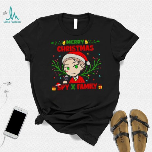 Chibi Loid Forger Christmas Scene Spy X Family Unisex Sweatshirt