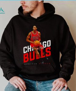 Chicago Bulls Basketball Red Art Scottie Pippen shirt