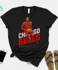 Chicago Bulls Basketball Red Art Scottie Pippen shirt