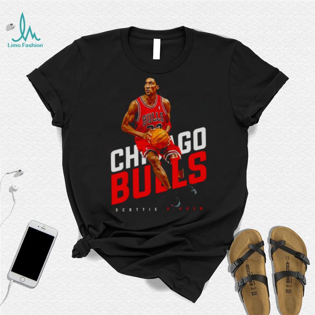 Chicago Bulls Basketball Red Art Scottie Pippen shirt Chicago Bulls Basketball Red Art Scottie Pippen shirt