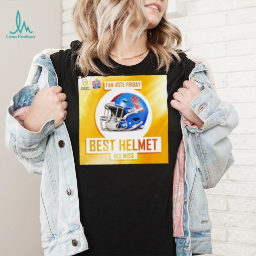 Chick fil a Peach Bowl Ole Miss Rebels best helmet poster shirt