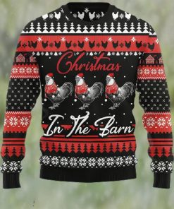 Chicken Farm Ugly Christmas Sweater