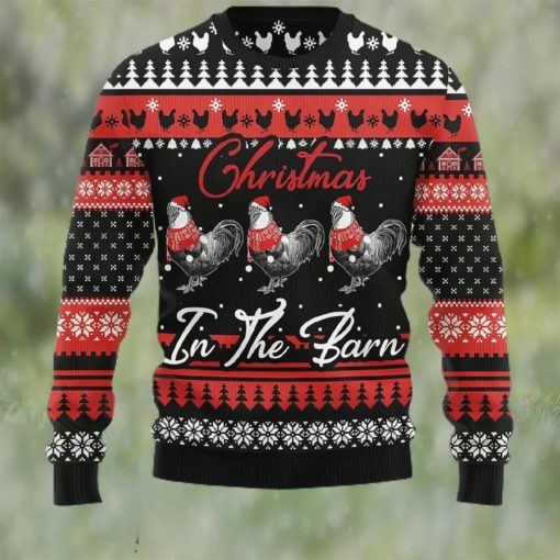 Chicken Farm Ugly Christmas Sweater