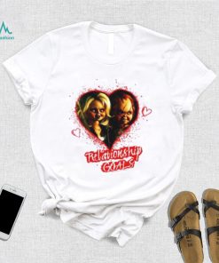 Childs Play Chucky And Tiffany Relationship Goals T Shirt2