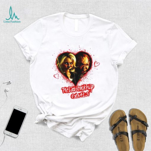 Childs Play Chucky And Tiffany Relationship Goals T Shirt