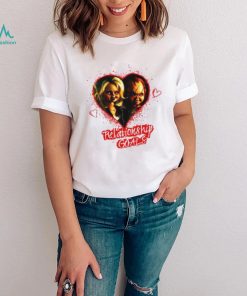 Childs Play Chucky And Tiffany Relationship Goals T Shirt3