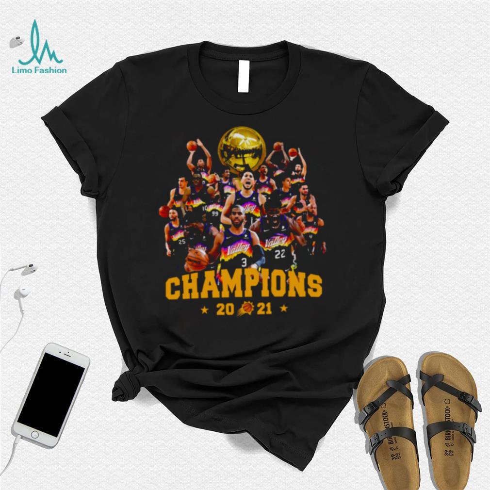 Chris Paul And Devin Booker Champions 2021 Basketbll shirt Chris Paul And Devin Booker Champions 2021 Basketbll shirt