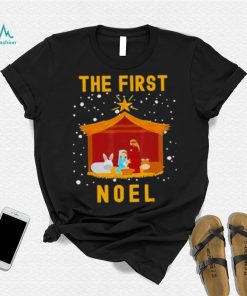 Christian Christmas The First Noel Celebrate The Nativity Shirt